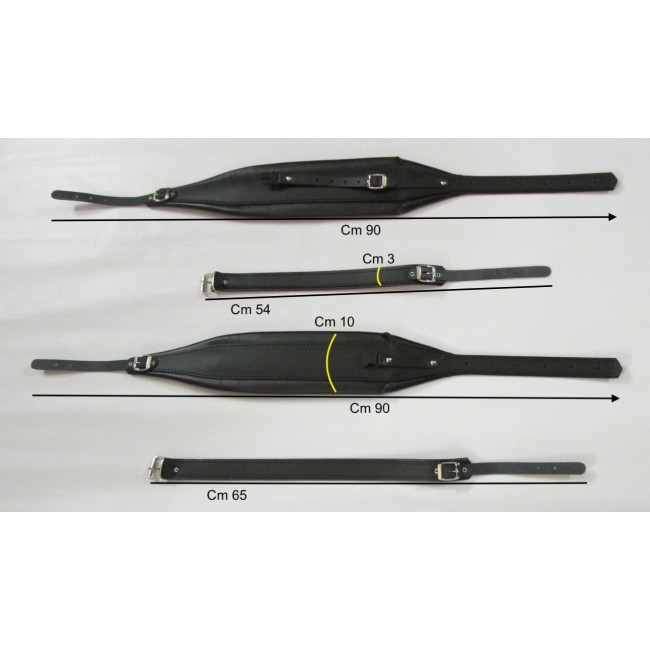 Straps for accordion in Real leather and...